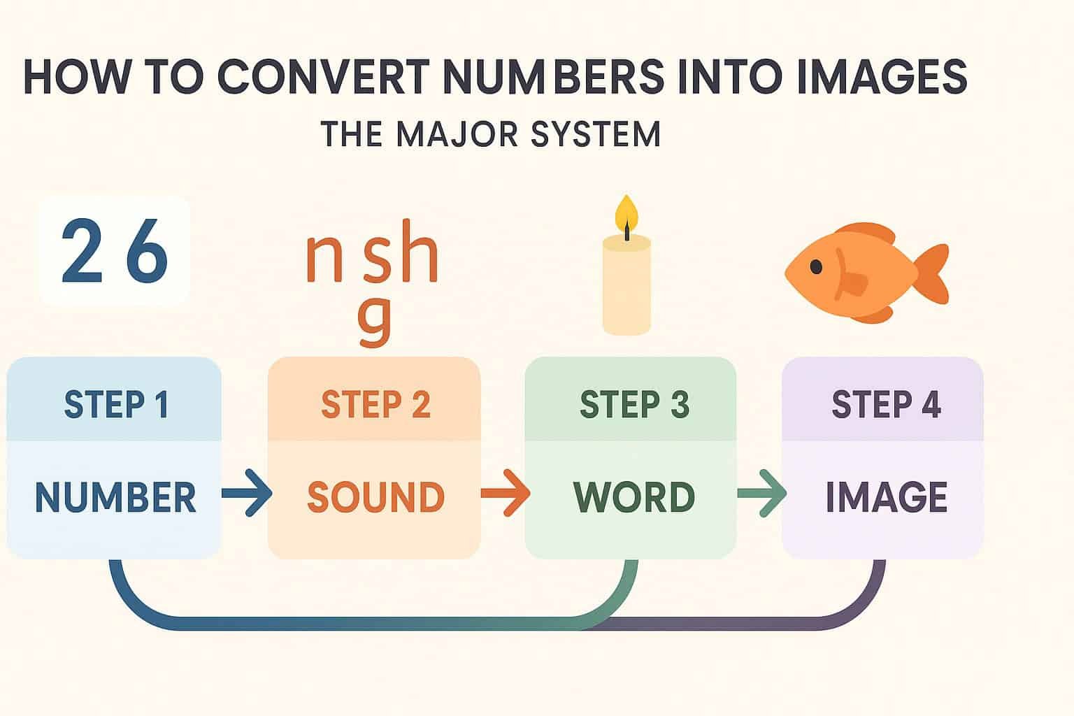 Visual comparison showing phone number recall difficulty versus word recall ease